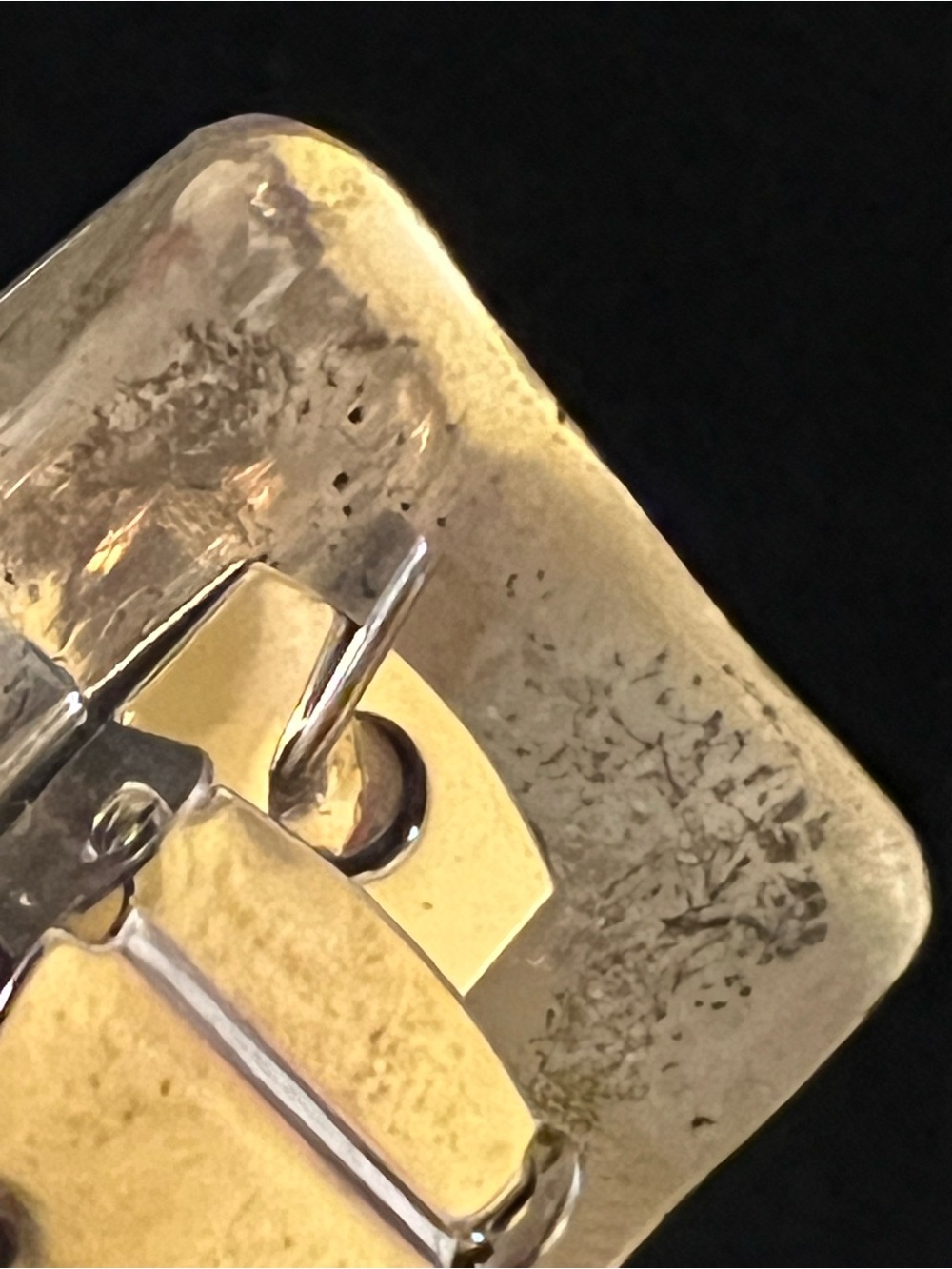 WOMEN’S STERLING SILVER BARRETTE HAIR CLIP. - Picture 5 of 8
